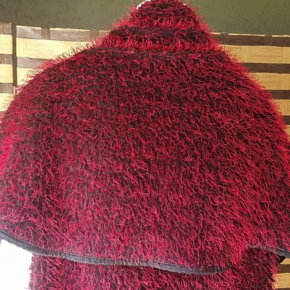 EUC!! Saint Gil Paris Furry cape/Vest - Picture 2 of 13